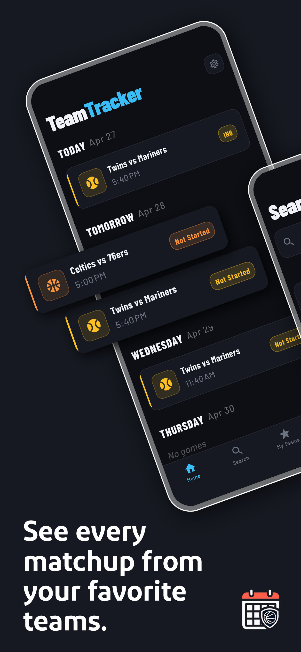 Home screen